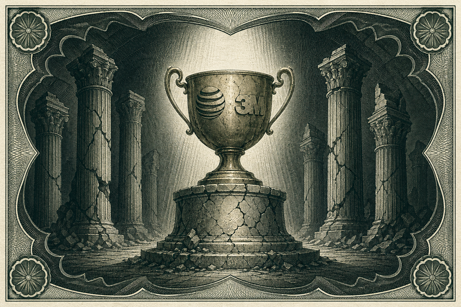 Evaluating the Long-Term Performance of Former Dividend Aristocrats AT&T and 3M