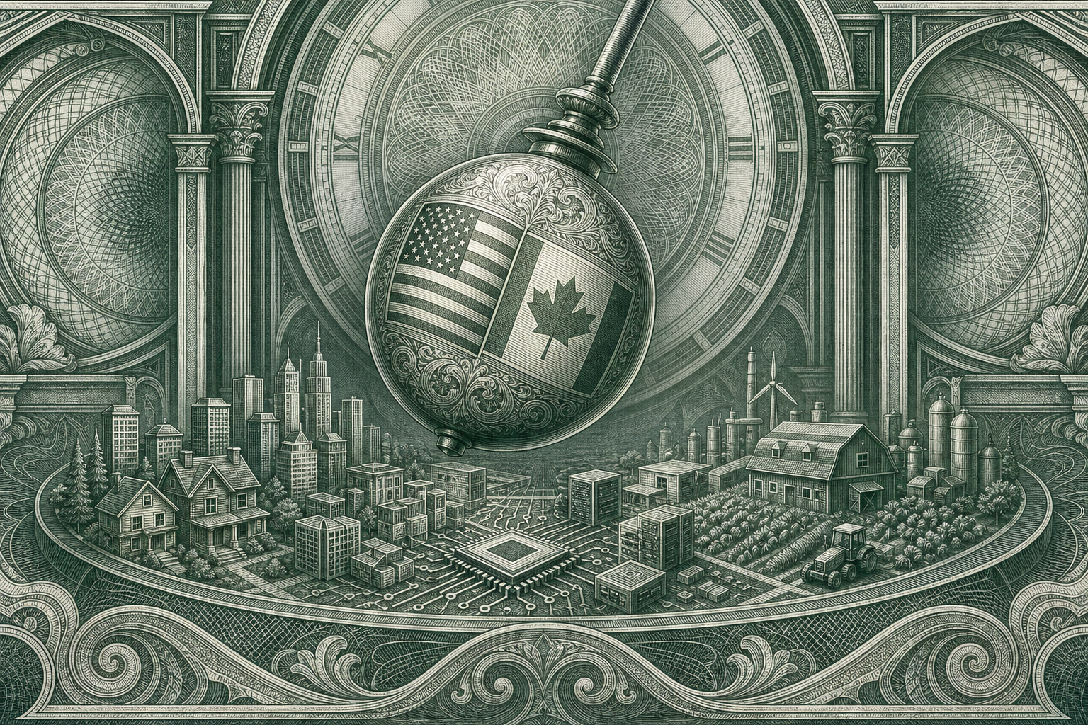 The Federal Reserve's Steady Hand: Impact of Interest Rates on US and Canadian Markets