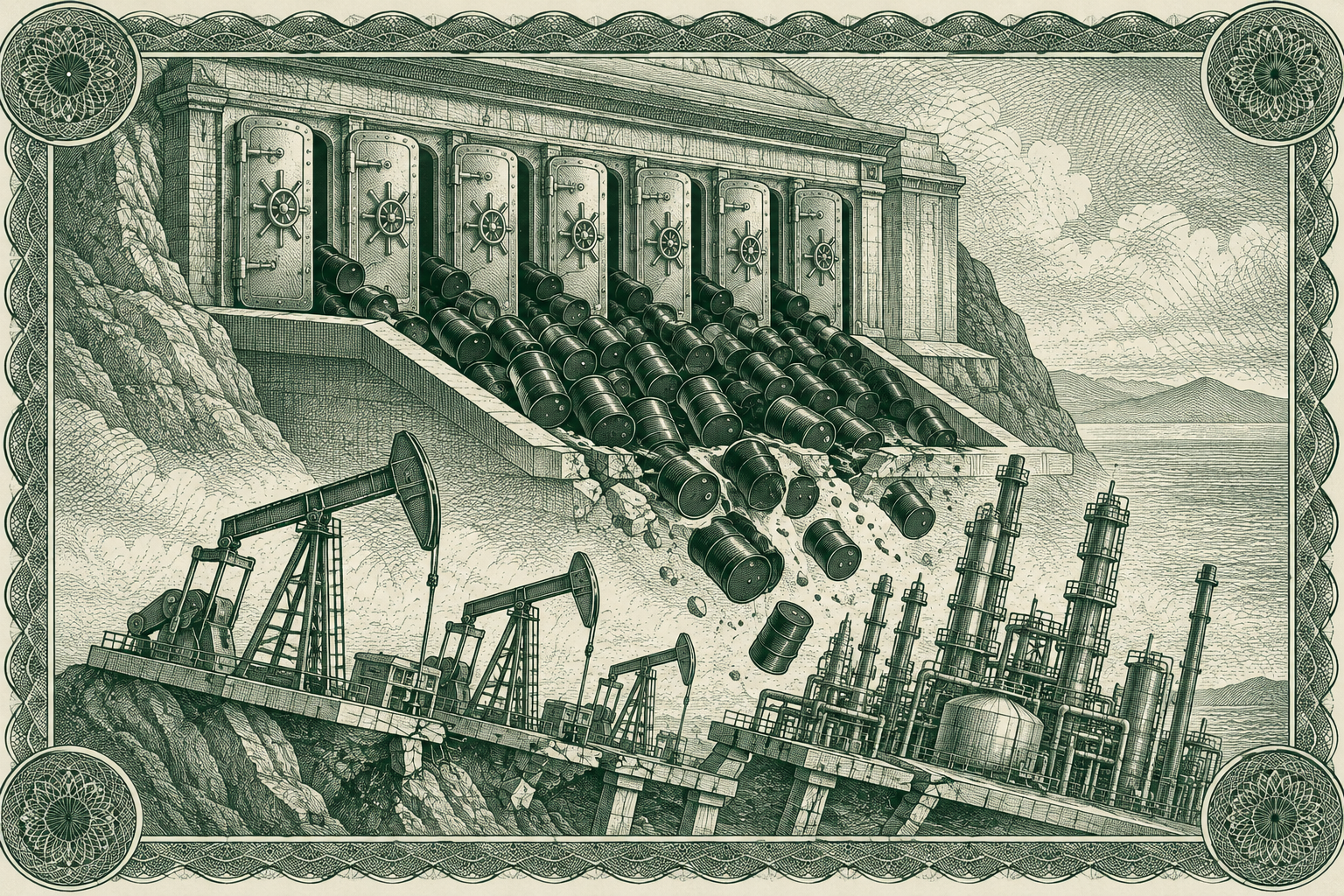 G7 Stockpile Release Sends Crude Lower, Creating New Risks for North American Energy Stocks